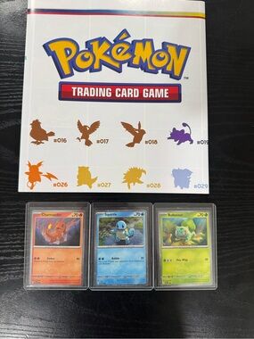 Pokémon Trading Card Game Trio — Red, Blue & Green 151 Poster Collection Promo